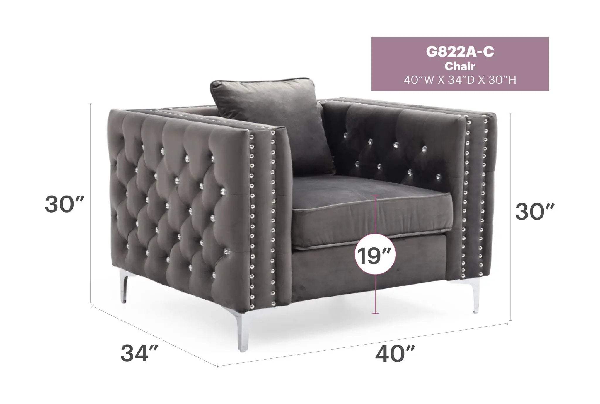 Paige - Chair by Unique Piece Furniture