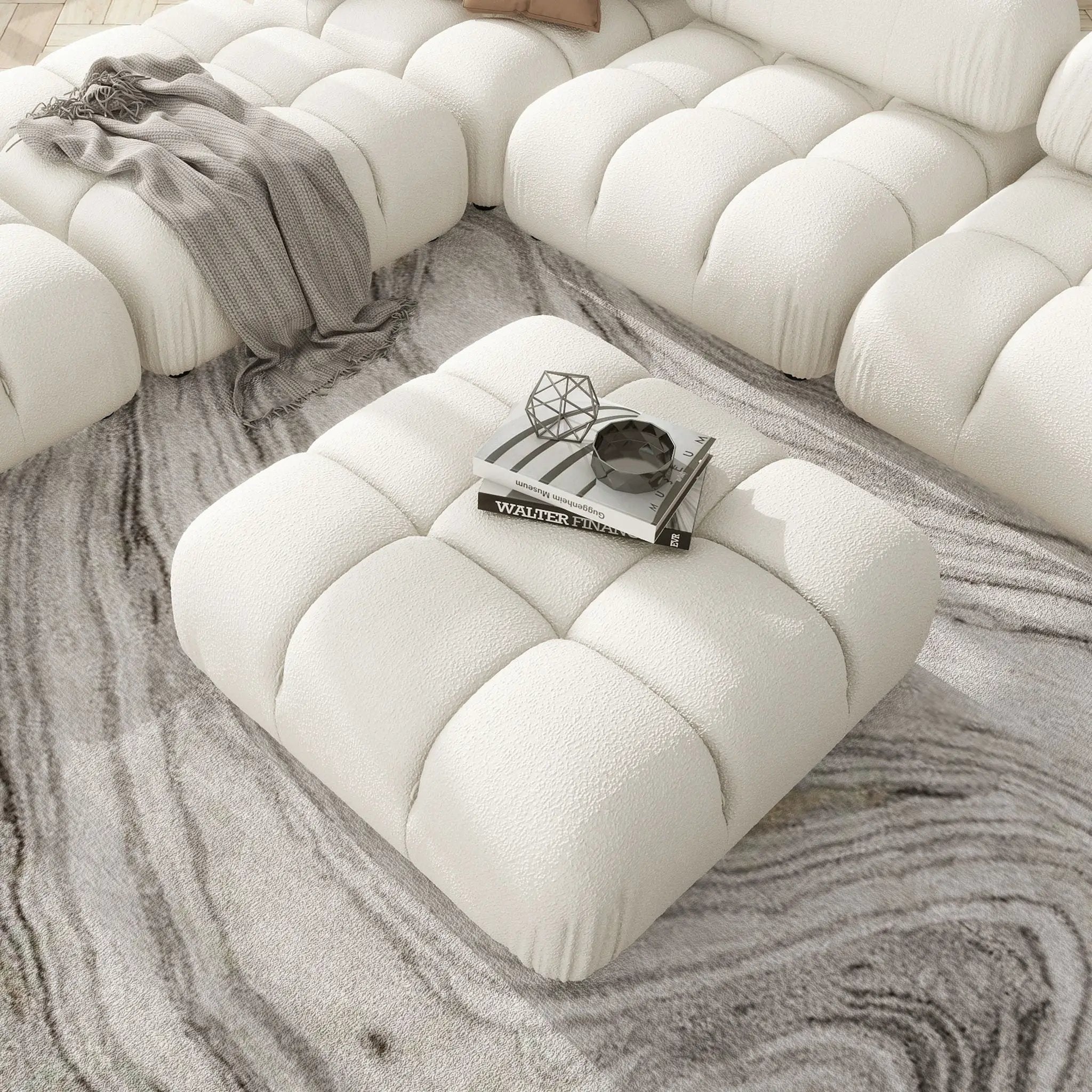 Marcel - Bubble Modular Modern Cocktail Ottoman by Unique Piece Furniture
