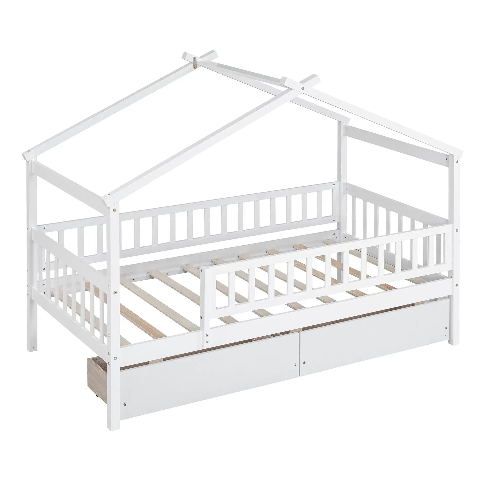 House Bed With 2 Drawers by HouseOfZazla
