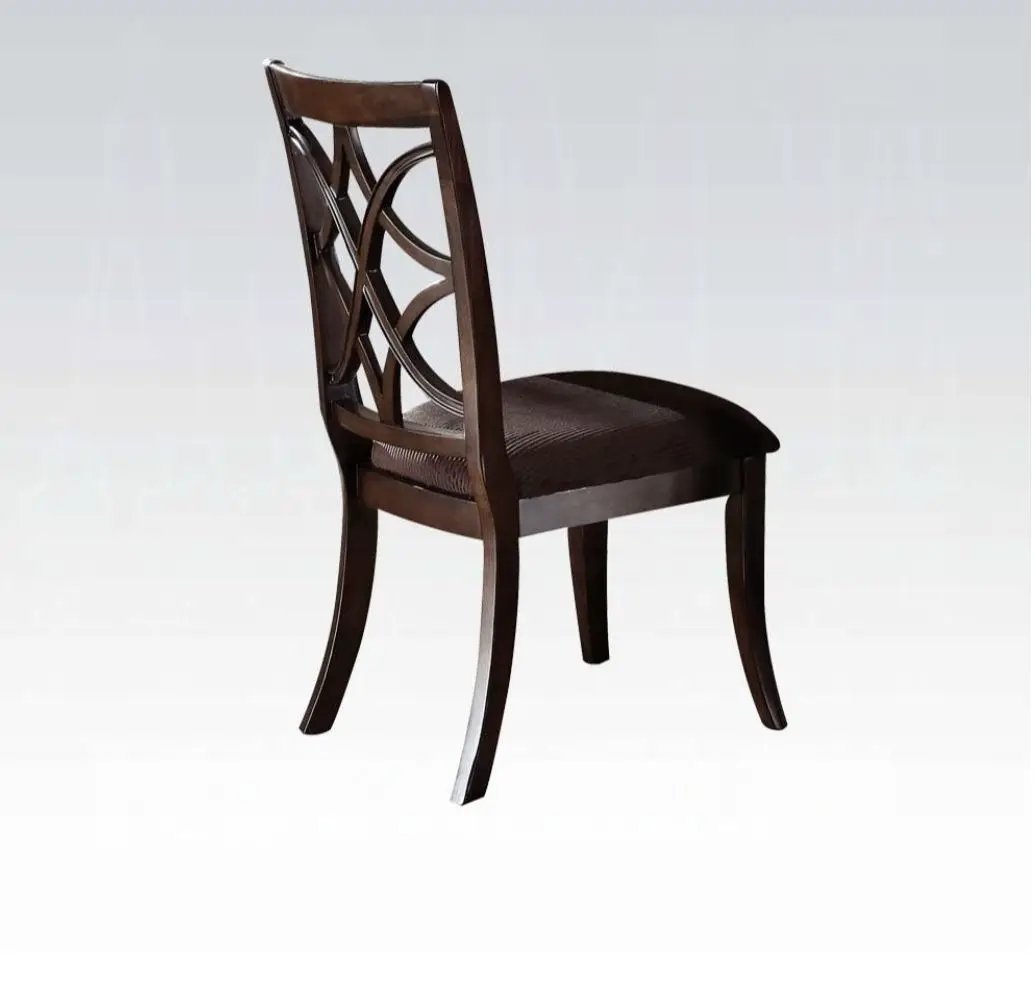 Keenan - Side Chair (Set of 2) - Brown / Dark Walnut by HouseOfZazla