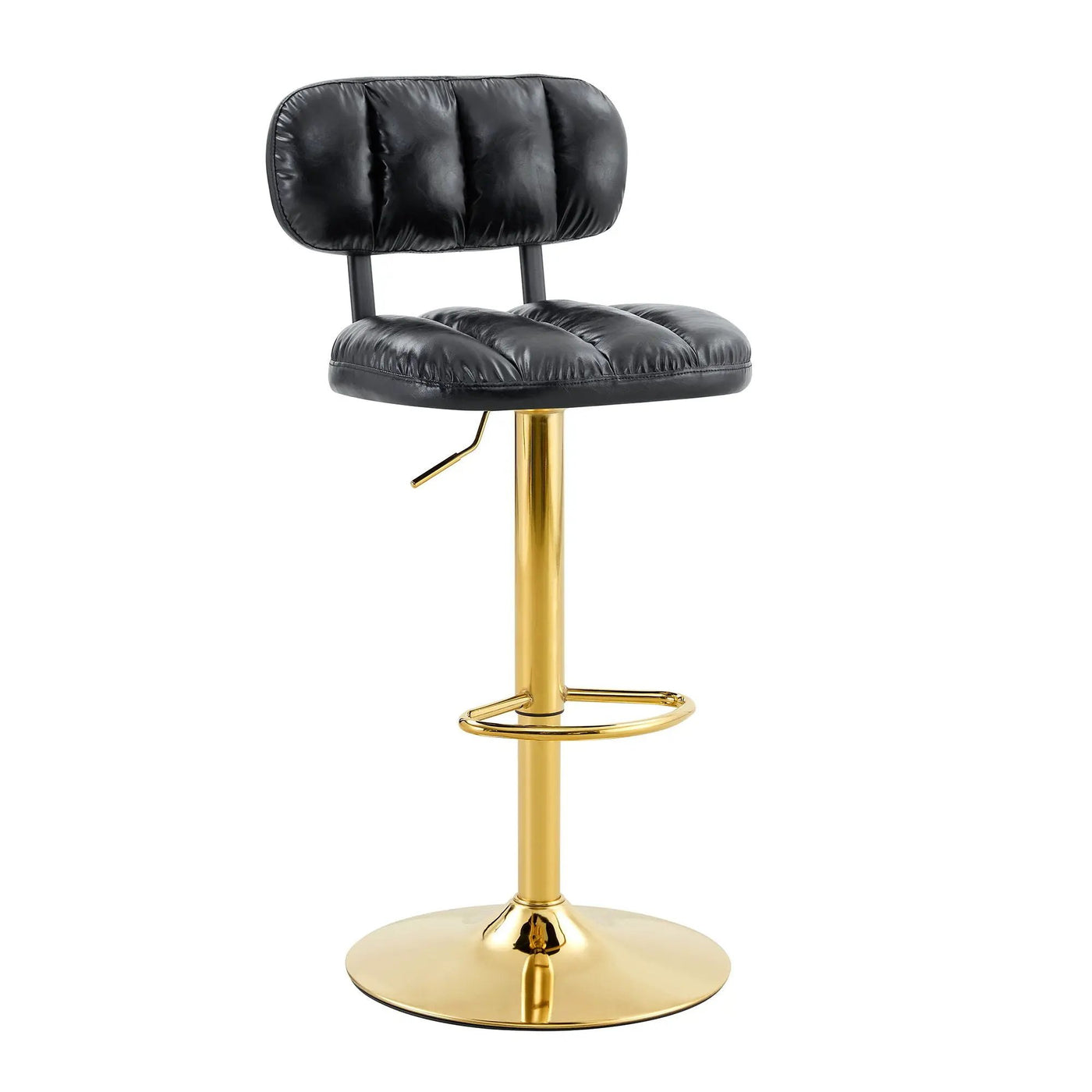 Adjustable Height Bar Stools & Footrest For Kitchen Island (Set of 2) by Unique Piece Furniture