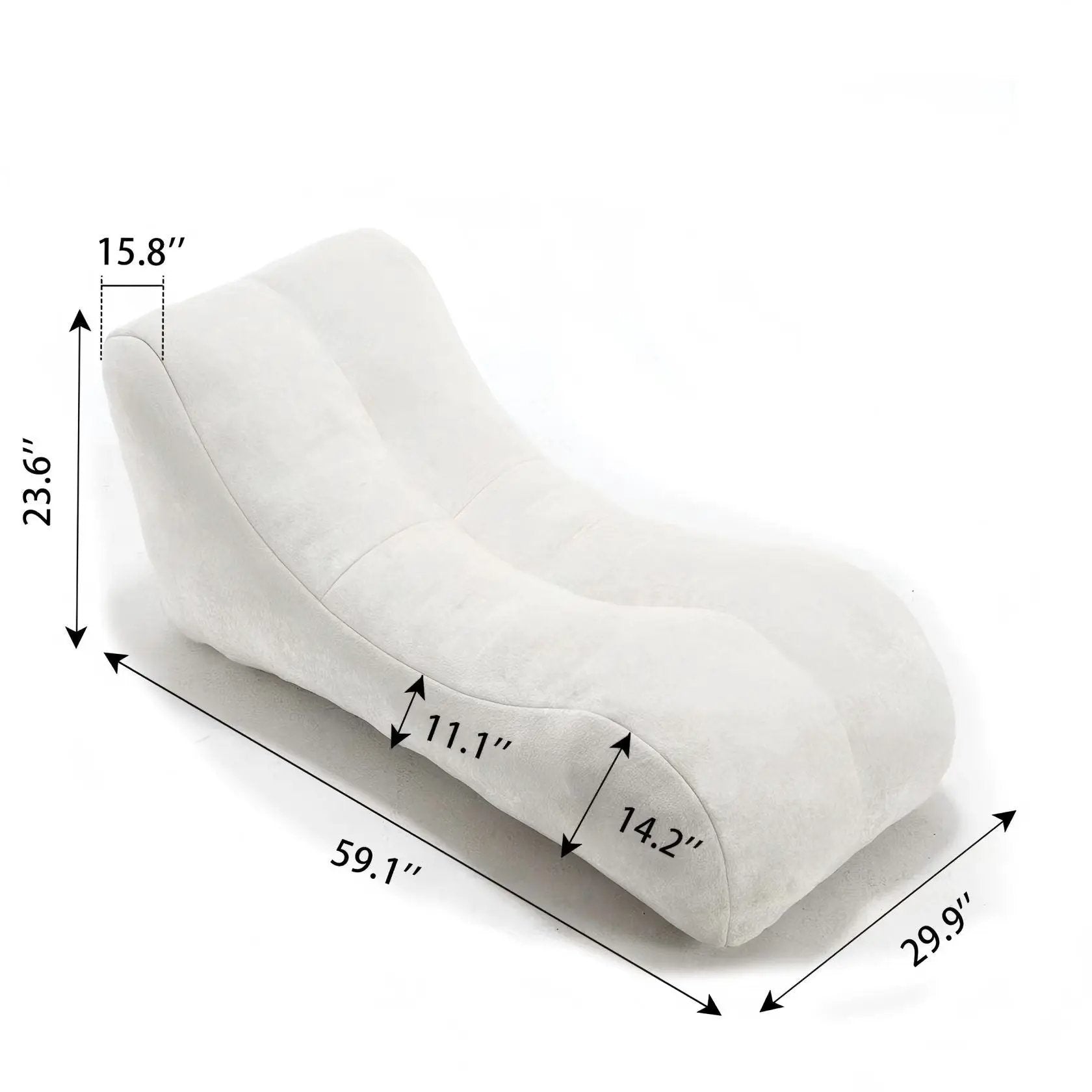 Creative Bean Bag Sofa Chair With High Quality Sponge Filling by Unique Piece Furniture
