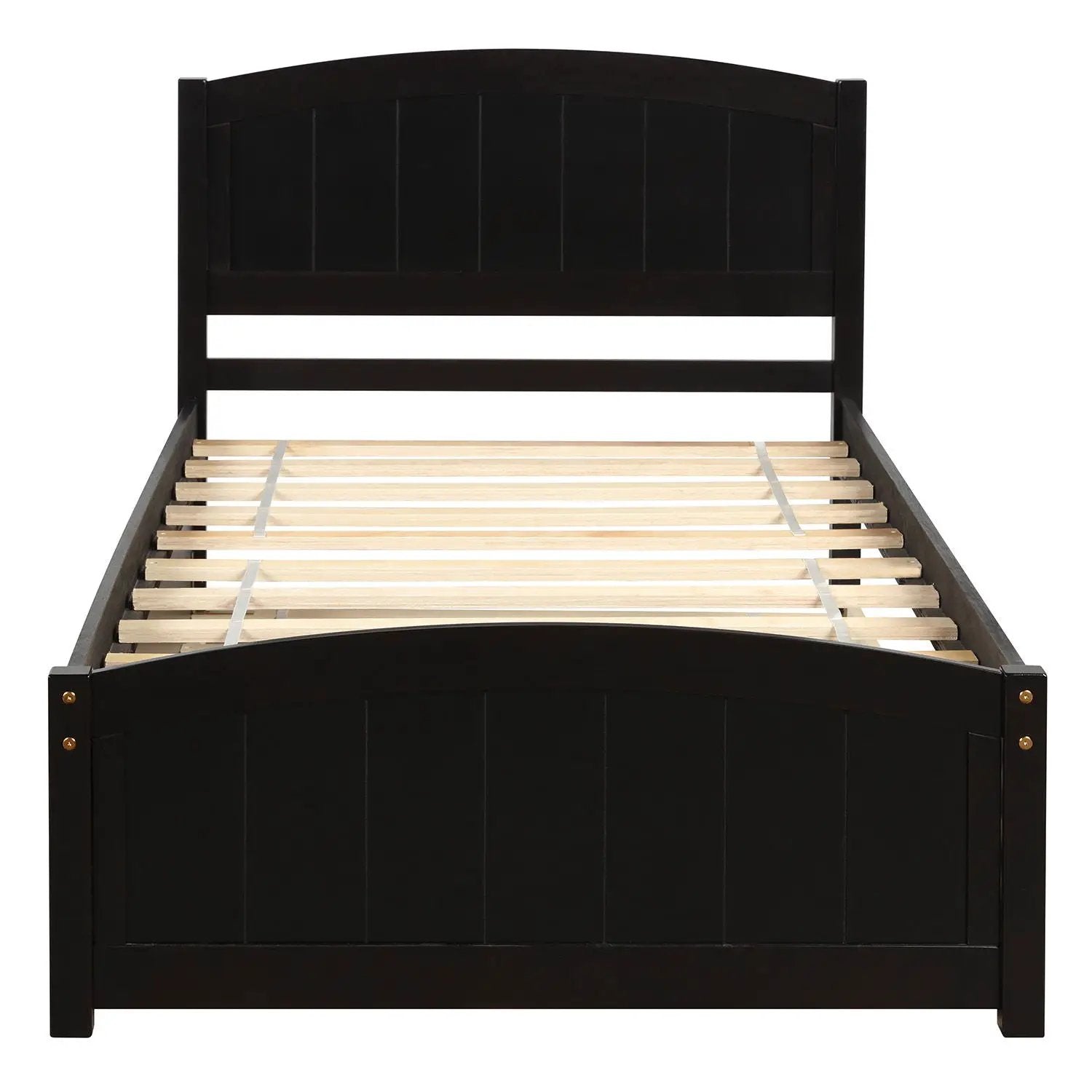 Platform Bed & Headboard, Footboard And Wood Slat Support by HouseOfZazla