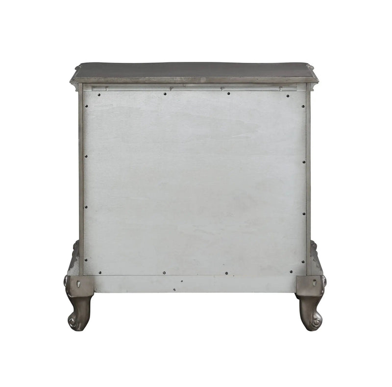 Ariadne - Nightstand - Antique Silver by Unique Piece Furniture