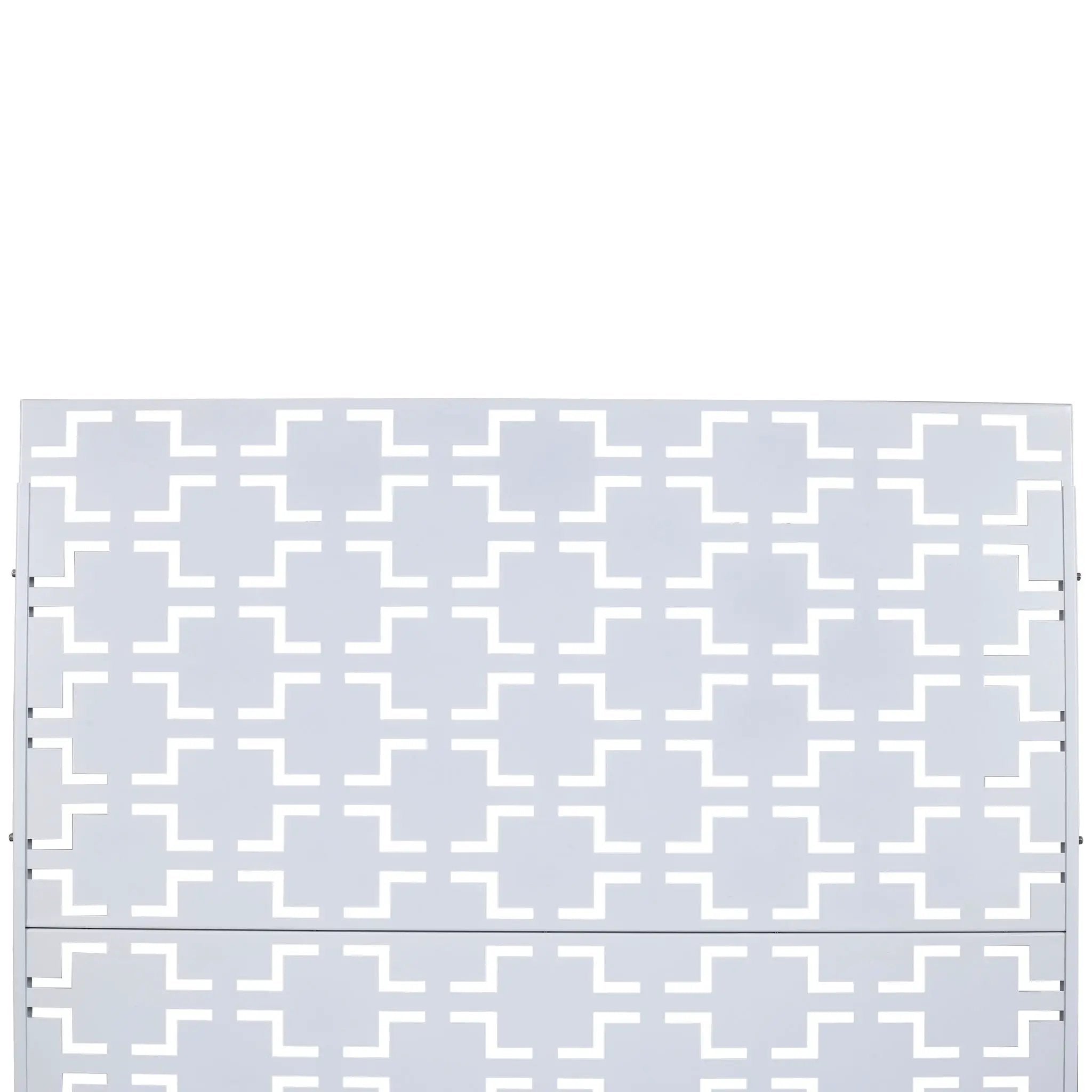 Outdoor & Indoor Metal Privacy Freestanding Decorative Screen by Unique Piece Furniture