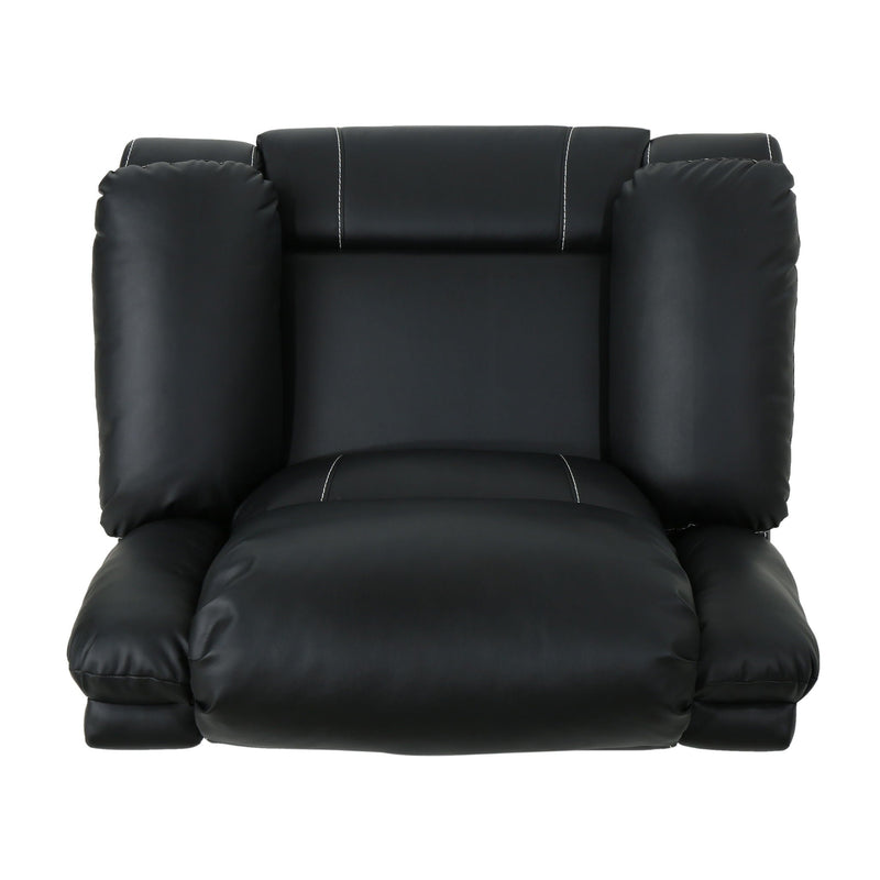 Stylish Wide Manual Swivel Standard Recliner by HouseOfZazla