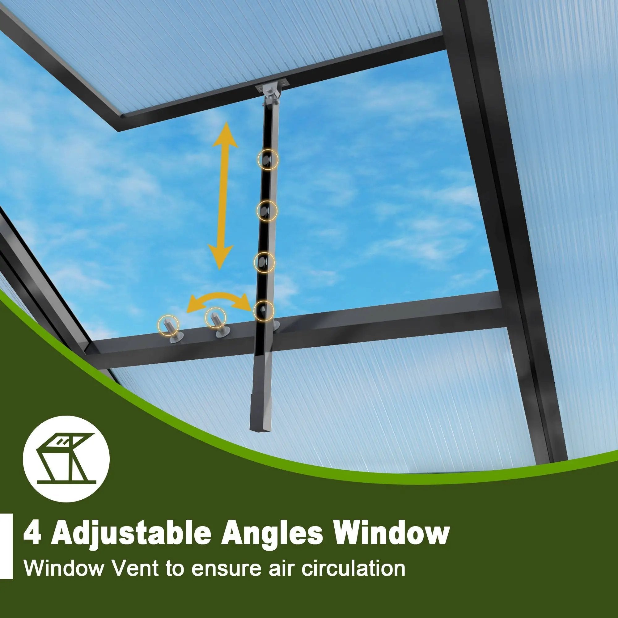Gain Height Windproof house With Raised Base by HouseOfZazla