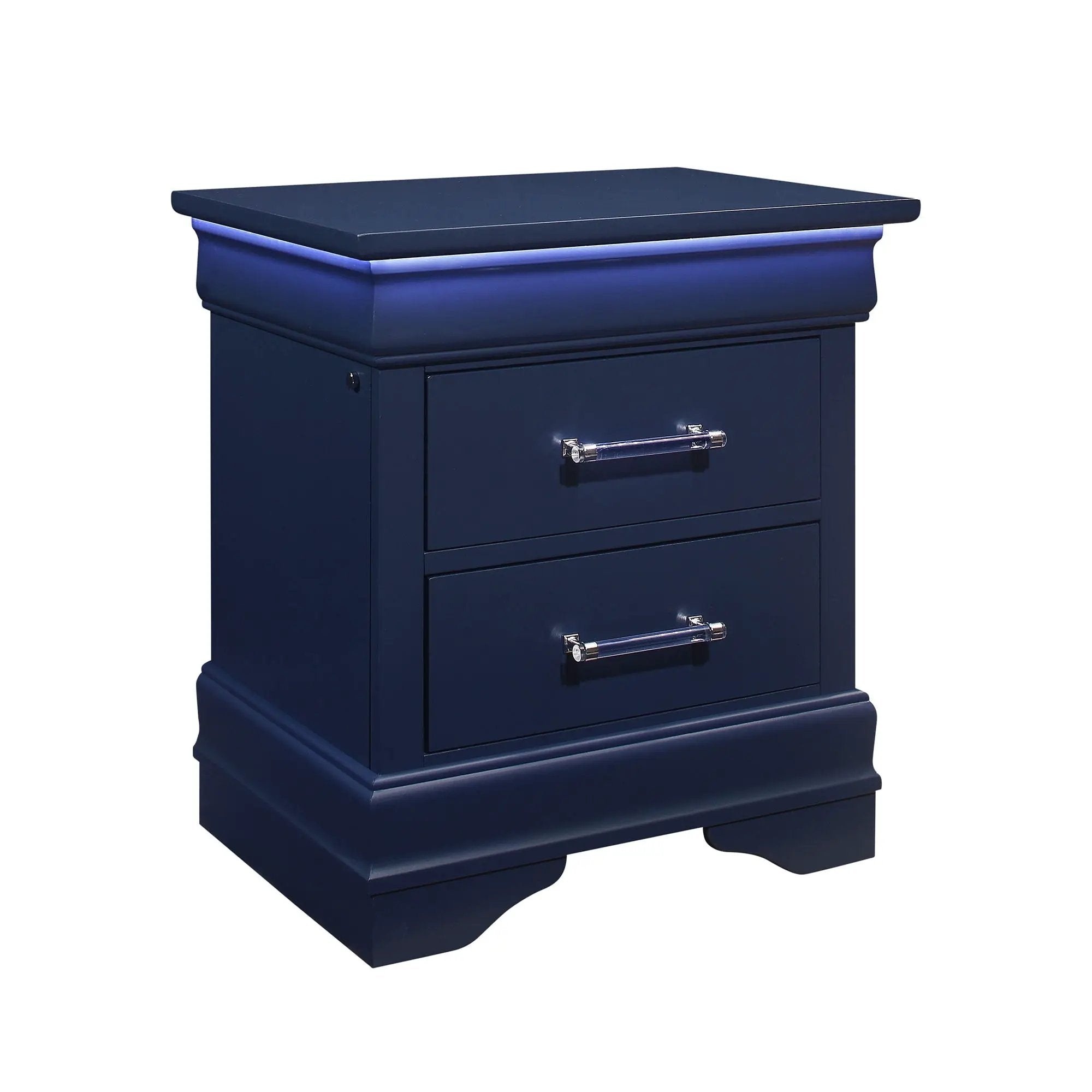 Charlston - Nightstand With LED by Unique Piece Furniture
