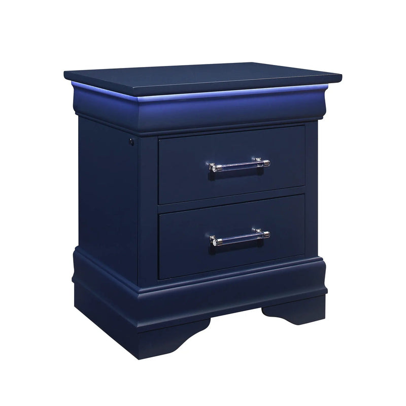 Charlston - Nightstand With LED by Unique Piece Furniture