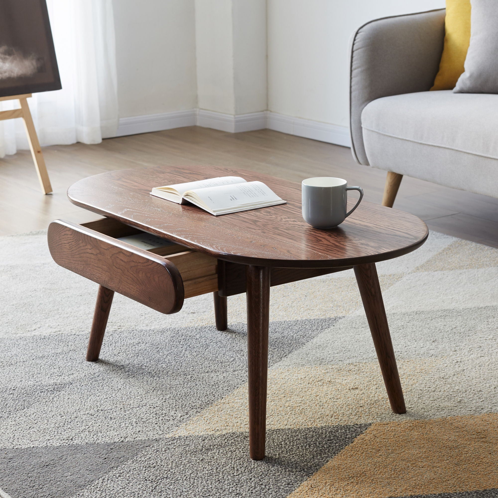 Capsule Centre Low Table With Drawers Coffee Table by HouseOfZazla