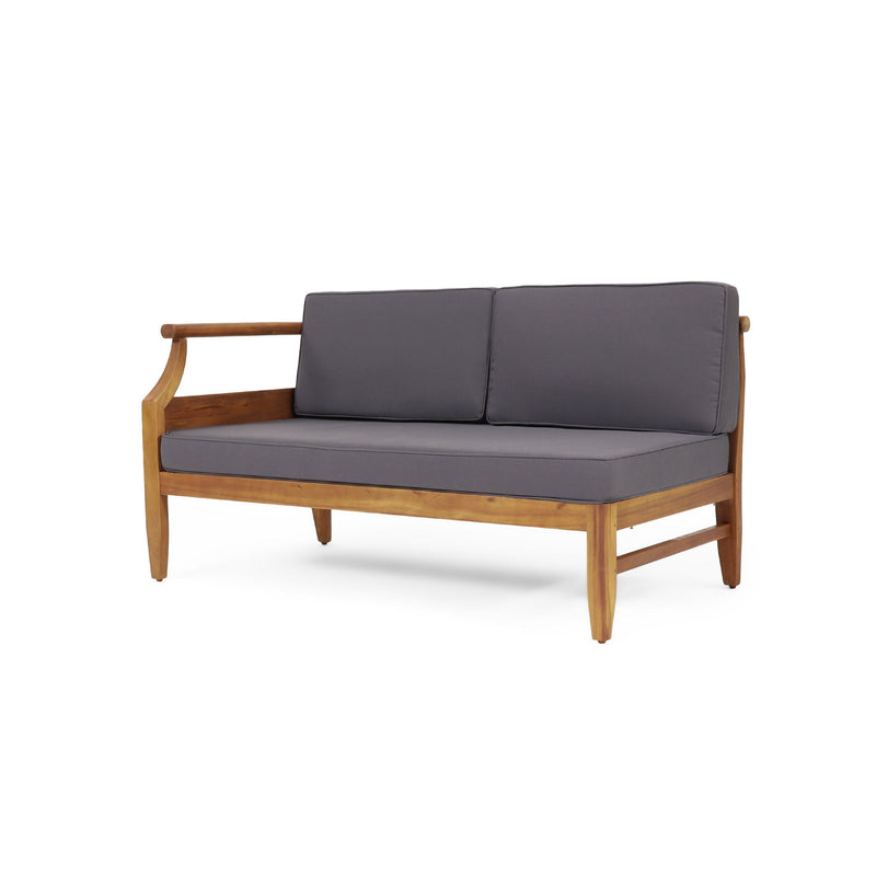 Aston 4 Piece Sofa Set - Dark Gray by HouseOfZazla