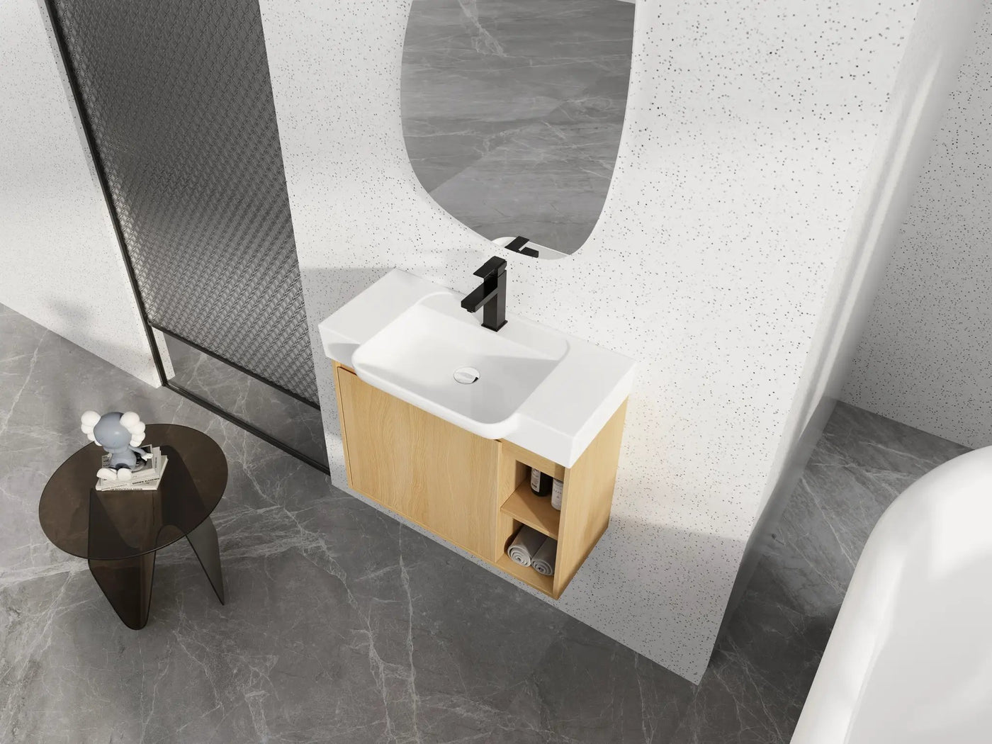 28'' Wall-Mounted Bathroom Vanity by HouseOfZazla