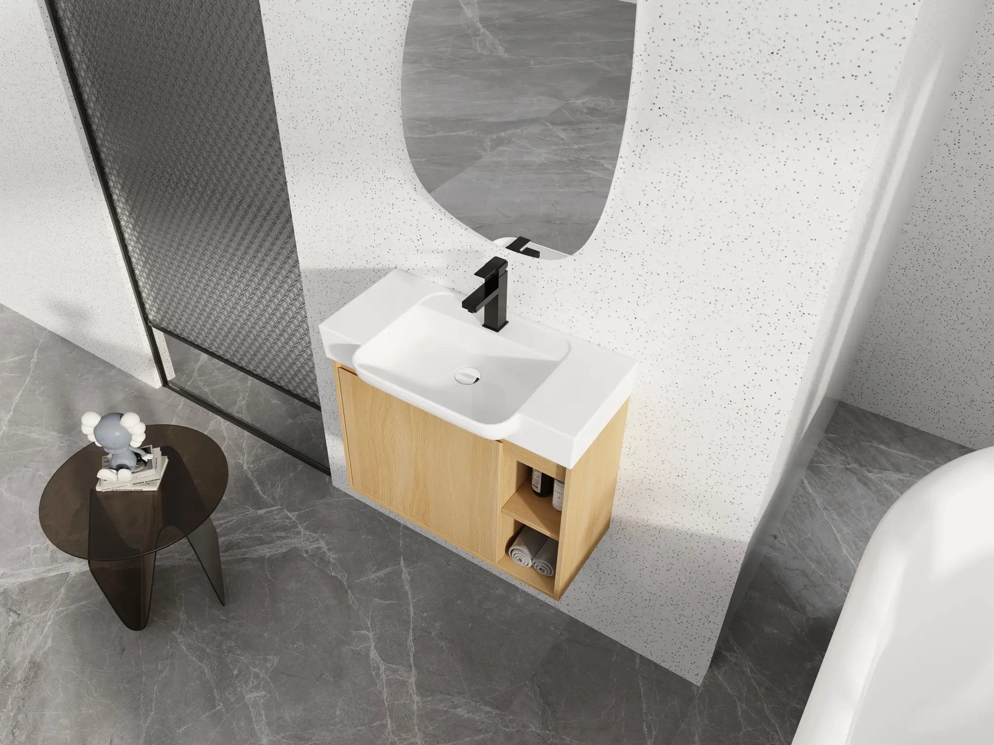 28'' Wall-Mounted Bathroom Vanity by HouseOfZazla