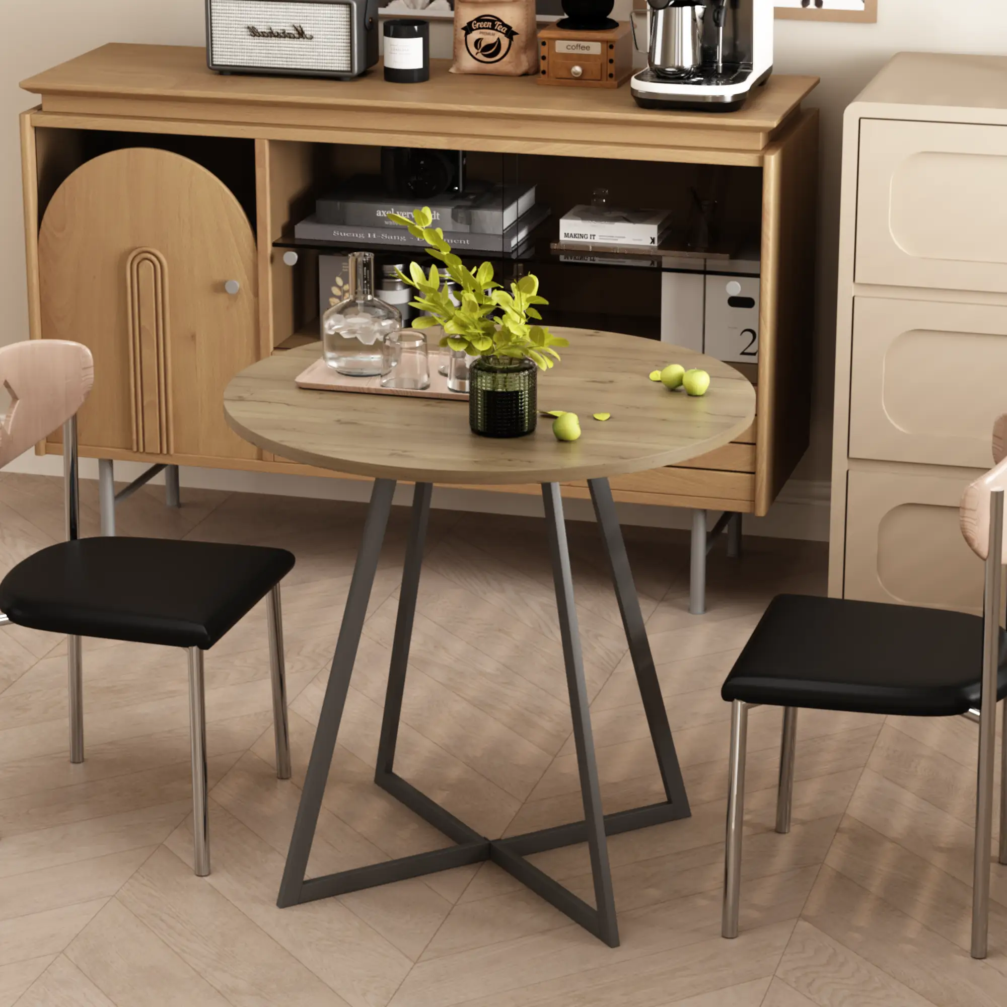 31.5 Inch Round Dining Table by HouseOfZazla