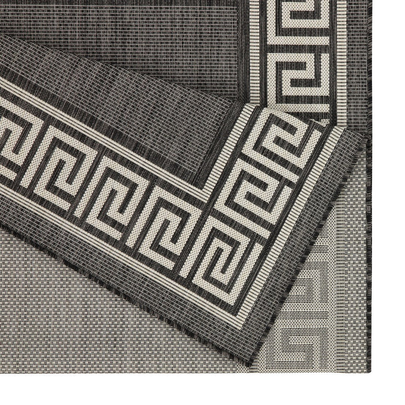 Sunshine GC_HAR2002 Anthracite Area Rug by HouseOfZazla