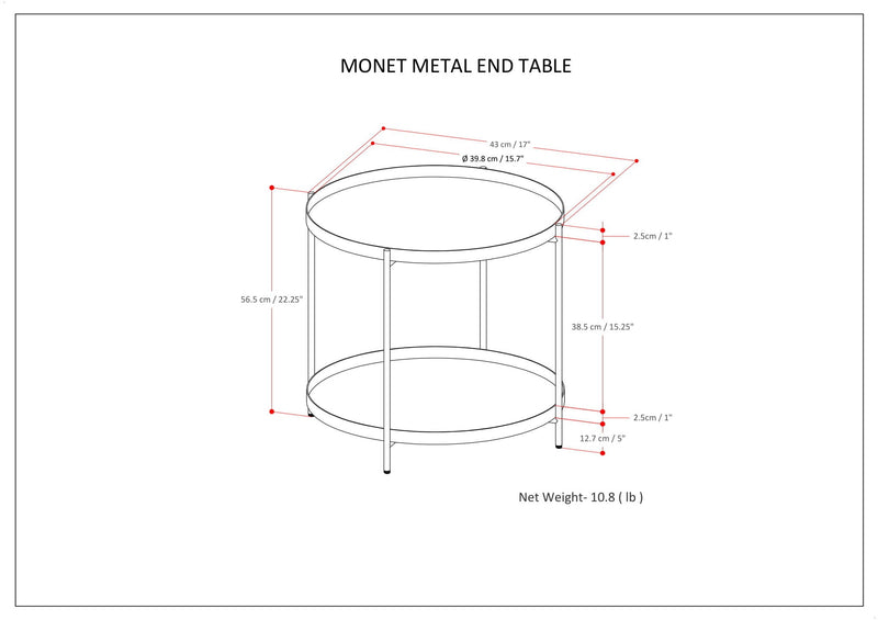 Monet - Handcrafted Table by HouseOfZazla