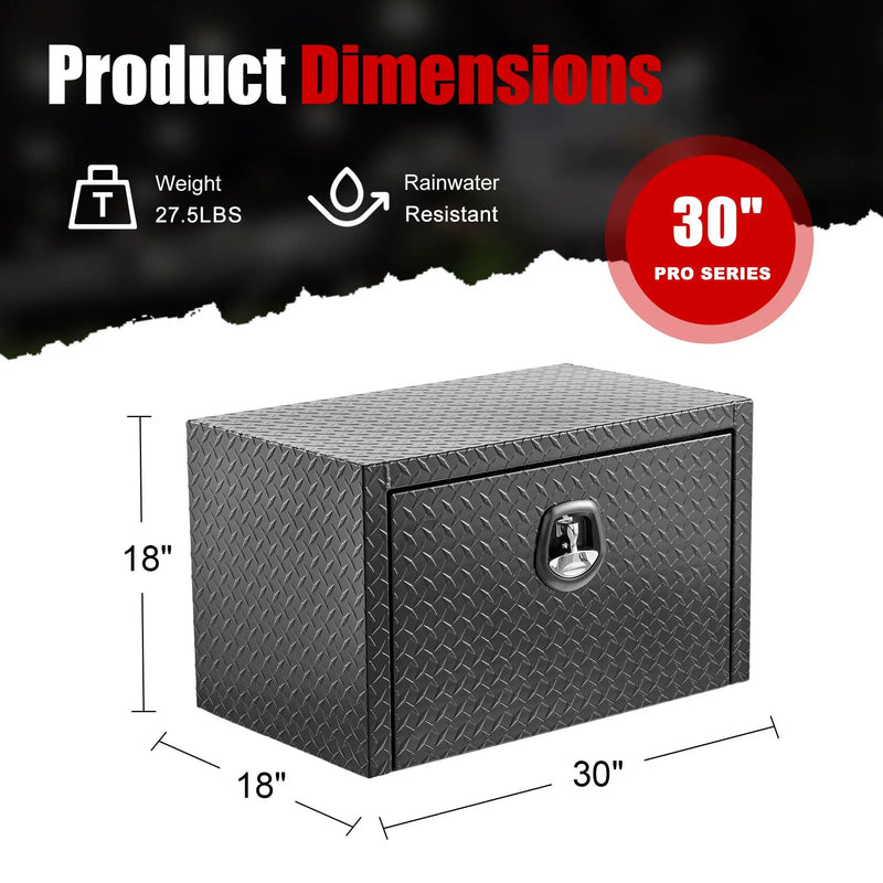 Pro Series Underbody Truck Tool Box Waterproof Storage Chest by HouseOfZazla