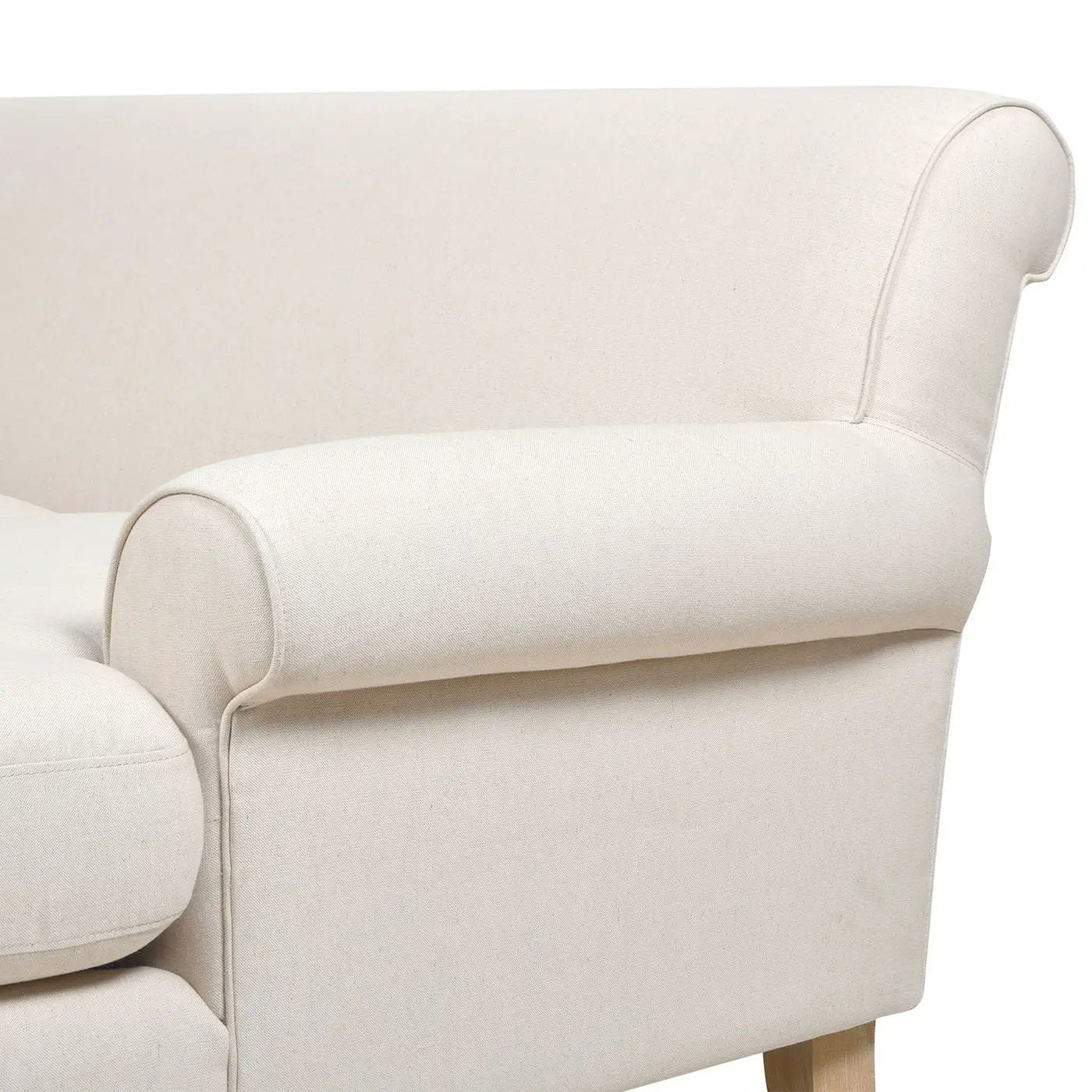 Alana - L-Shape Reversible Sectional Sofa - Light Beige by Unique Piece Furniture