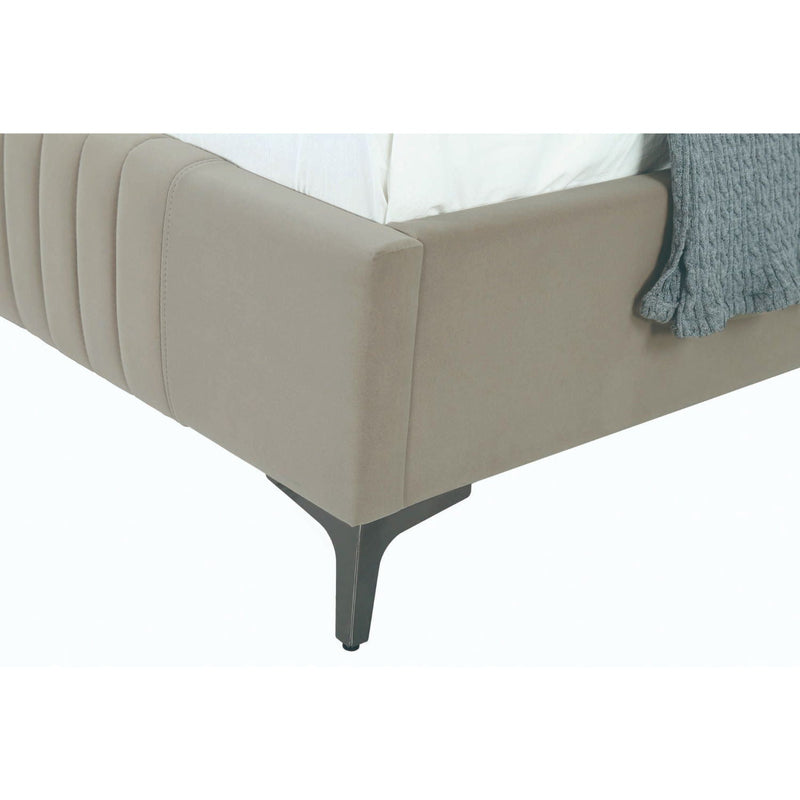 Promenade - Bed With Upholstered Headboard And Slats by HouseOfZazla
