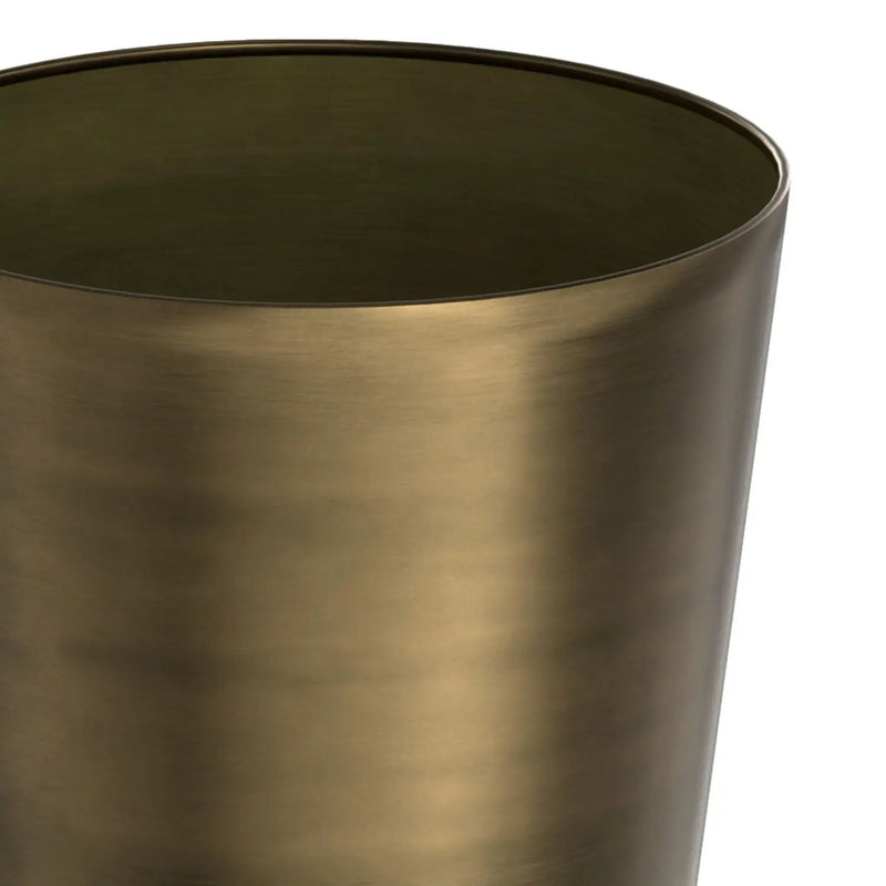 Nicollette - Side Table - Antique Brass by HouseOfZazla