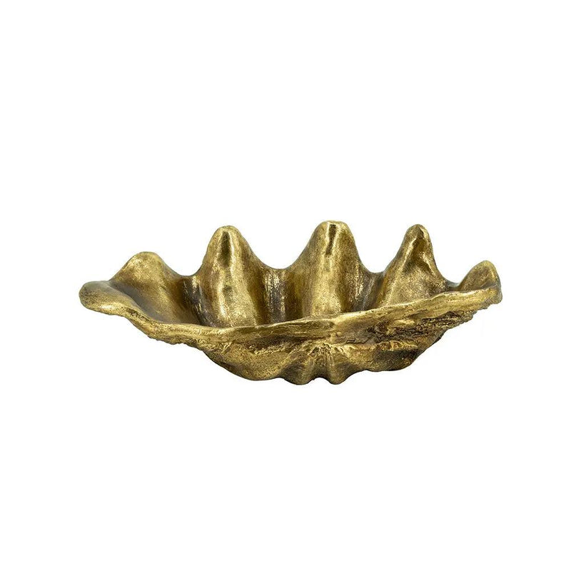 19.7x10.6x5.5" Decorative Shell Bowl by HouseOfZazla