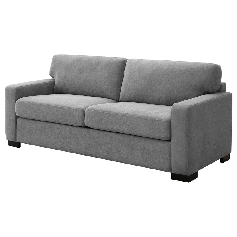 Simpson Upholstered Sofa Sleeper with Queen Mattress Grey by Unique Piece Furniture
