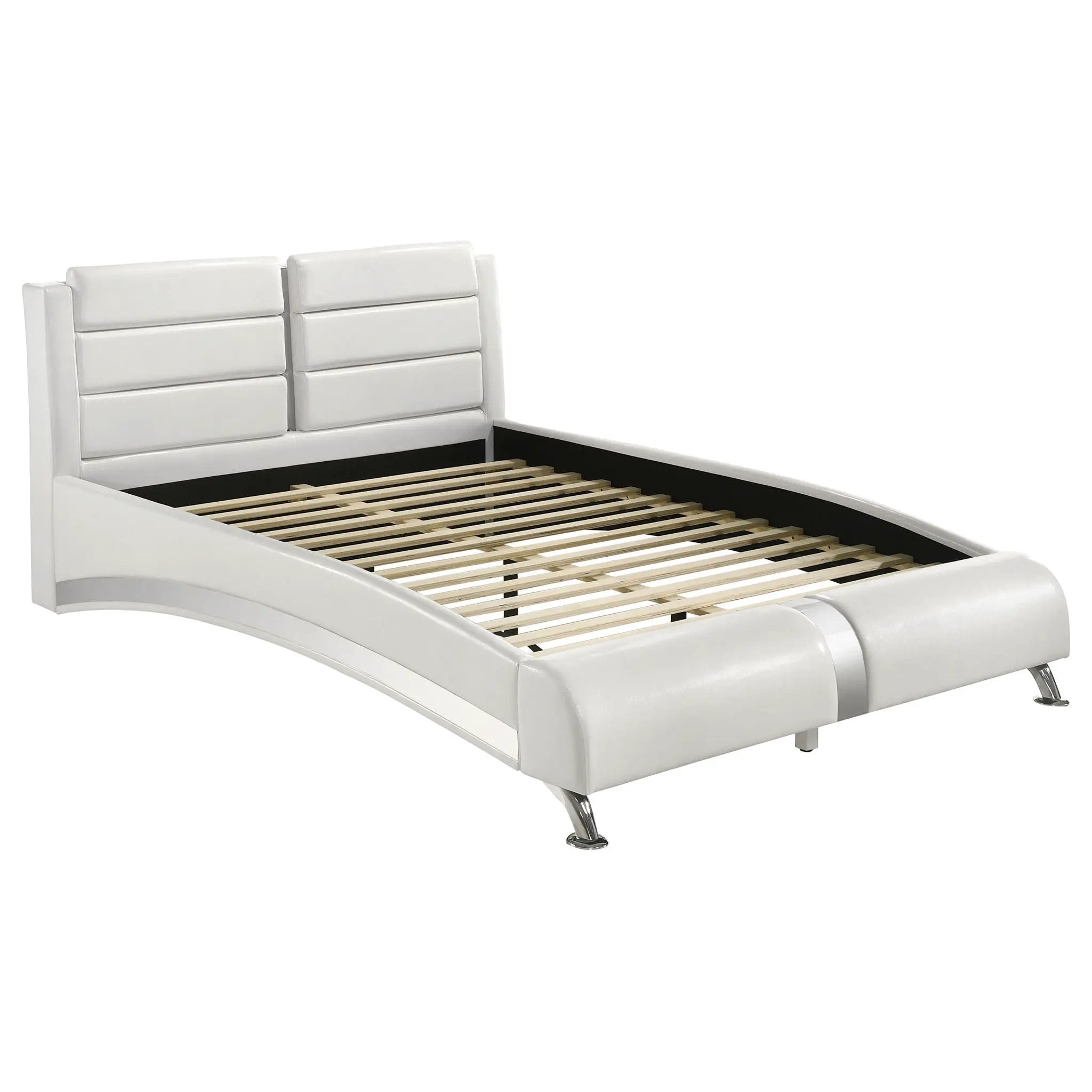 Caledonia - Sleigh Bed With Curved Headboard by HouseOfZazla