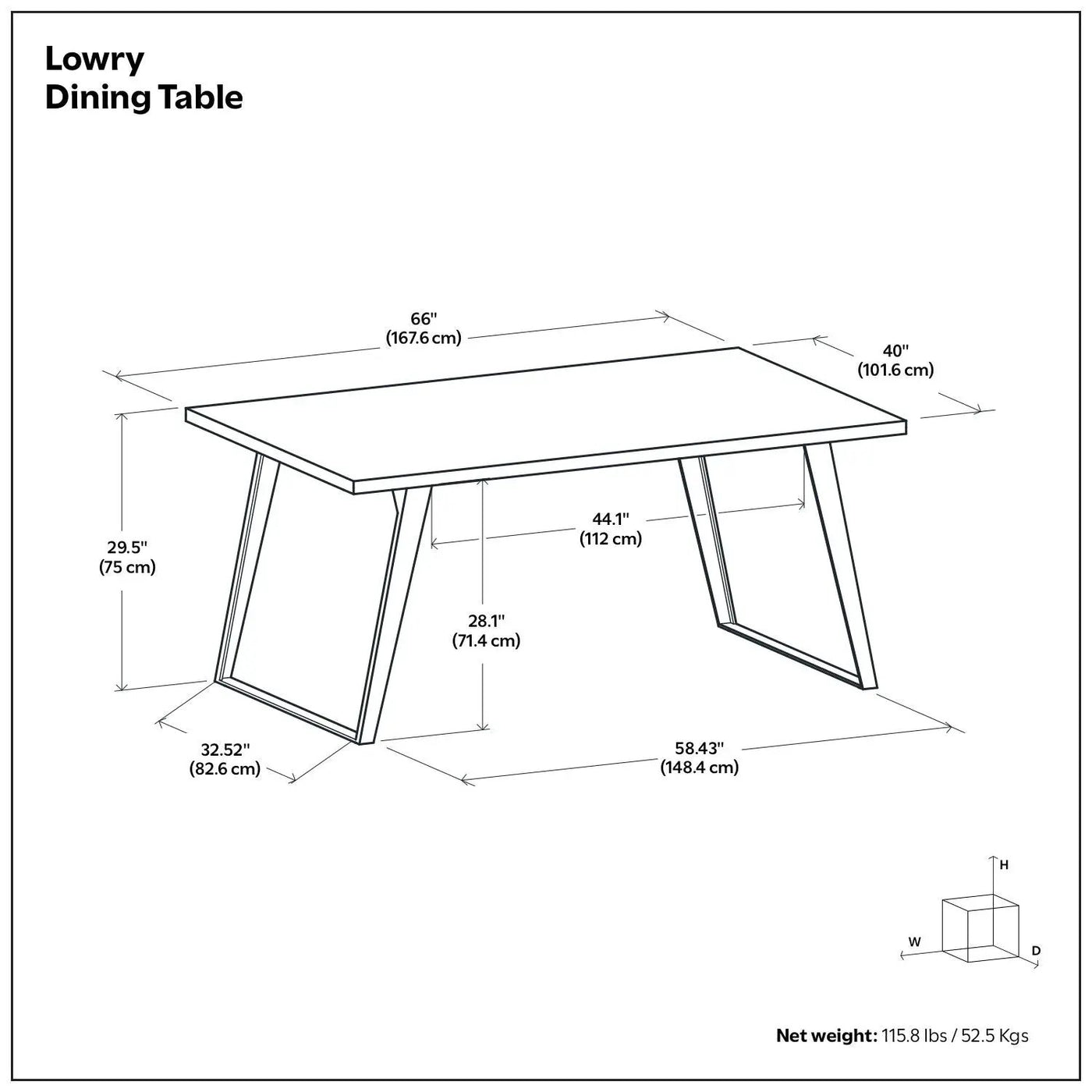 Lowry - Handcrafted Square Dining Table by Unique Piece Furniture