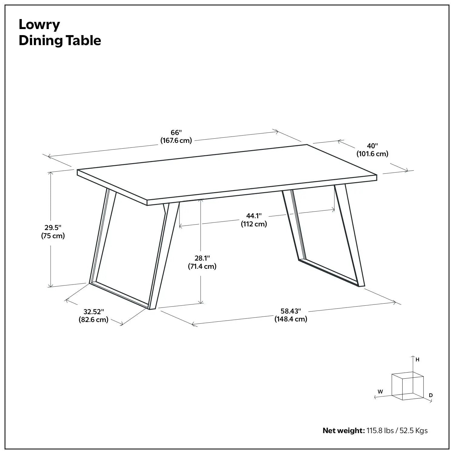 Lowry - Handcrafted Square Dining Table by HouseOfZazla