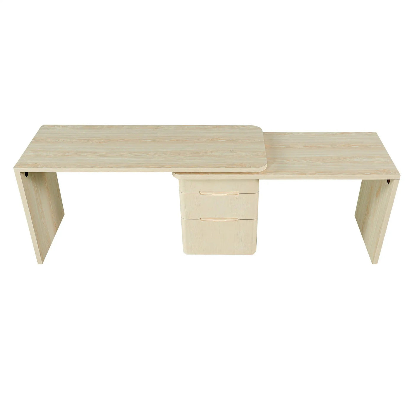90" Modern L Shaped Desk by HouseOfZazla