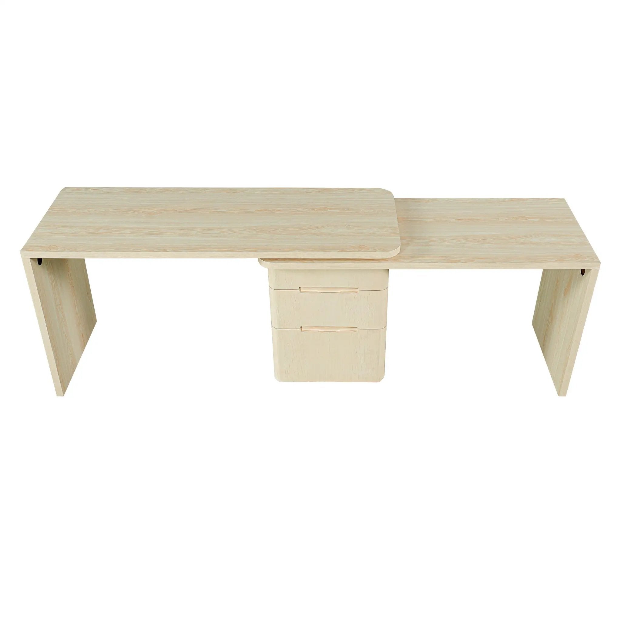 90" Modern L Shaped Desk by HouseOfZazla