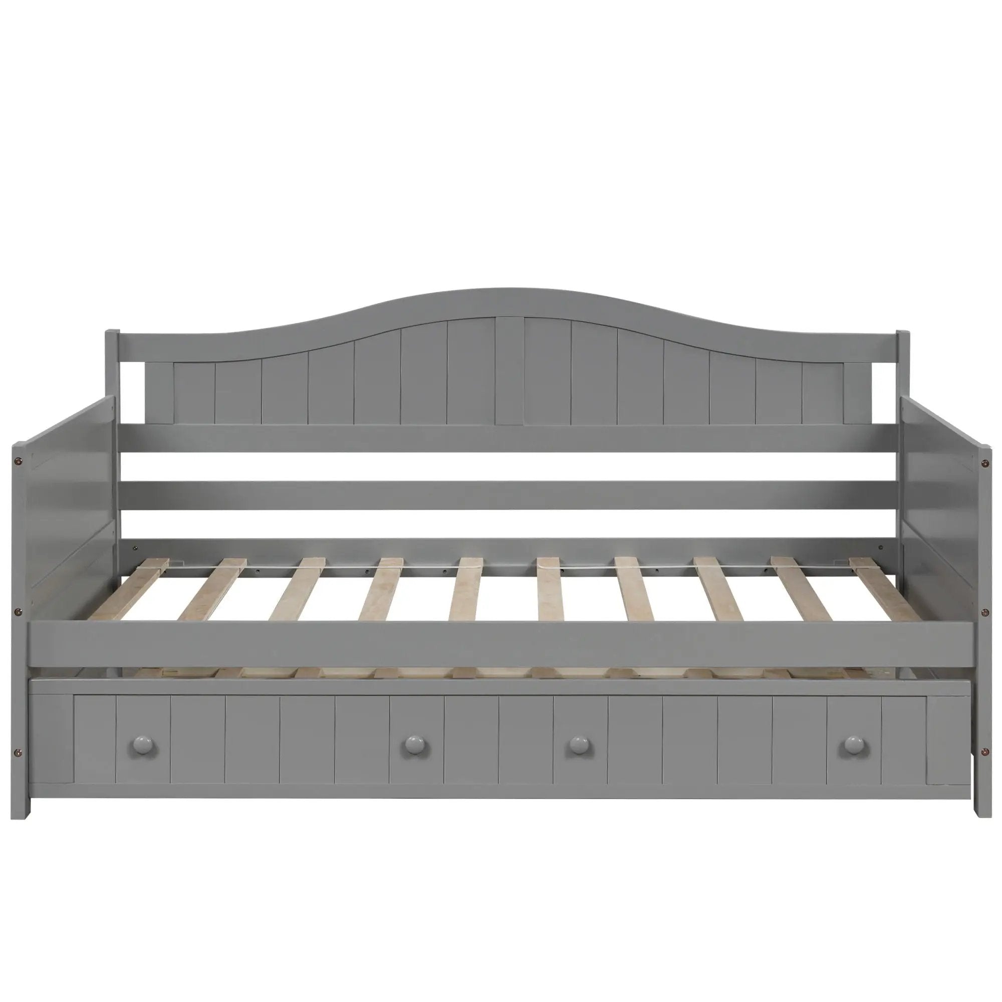 Wooden Daybed, Sofa Bed, No Box Spring Needed by HouseOfZazla