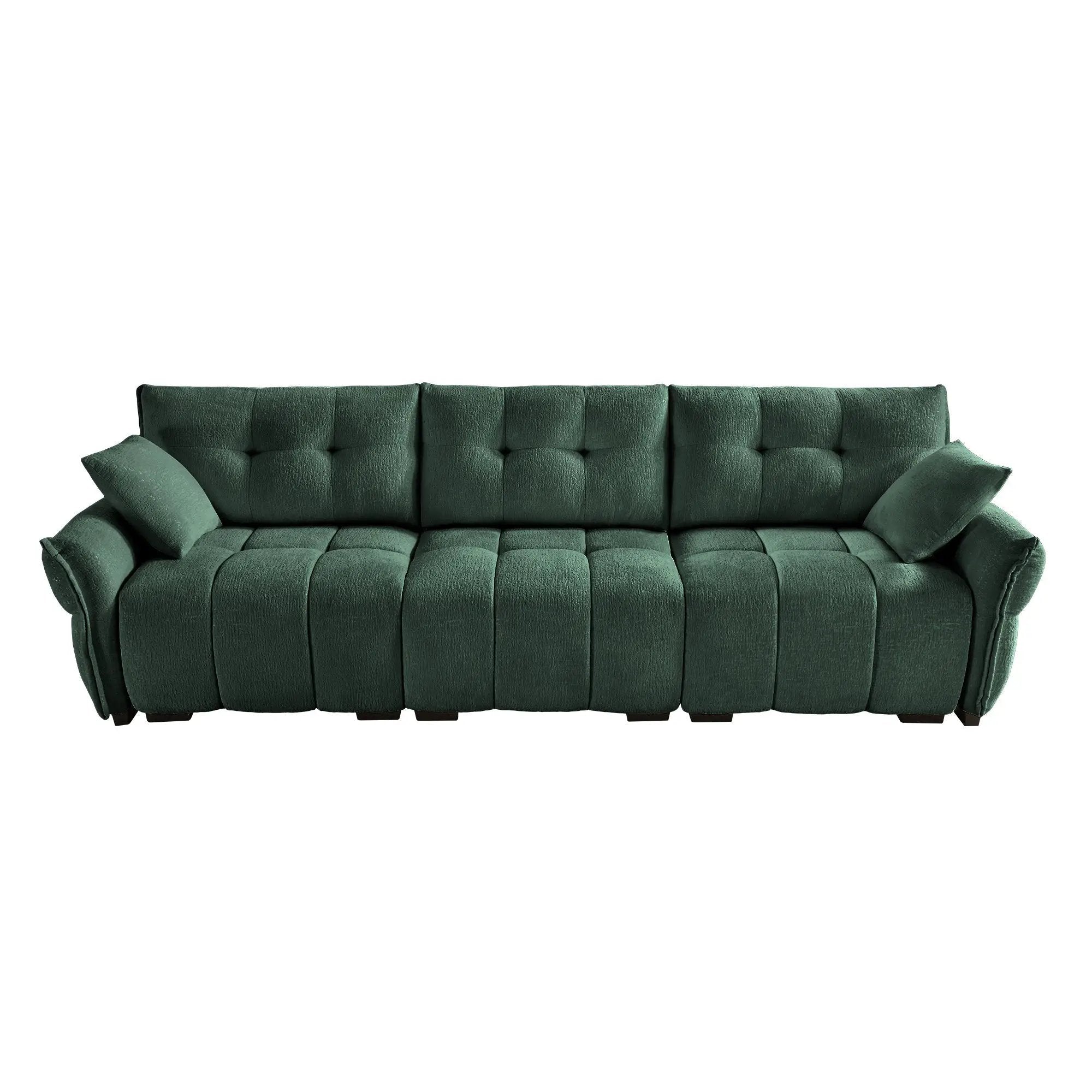 3-Seater Sofa Set with Pillows - Premium Chenille Design by HouseOfZazla