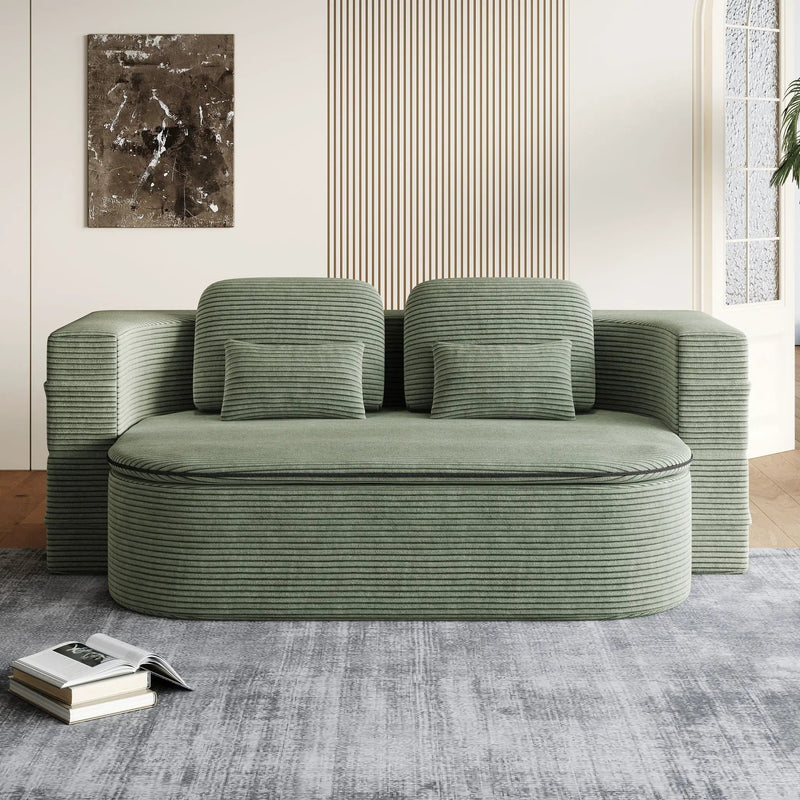 2 In 1 Foldable Sofa Bed With Multi Functional Blanket by HouseOfZazla