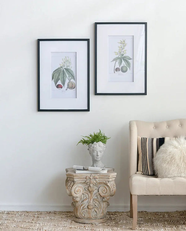 19.7x27.6 Botanical Wall Arts, Set of 2