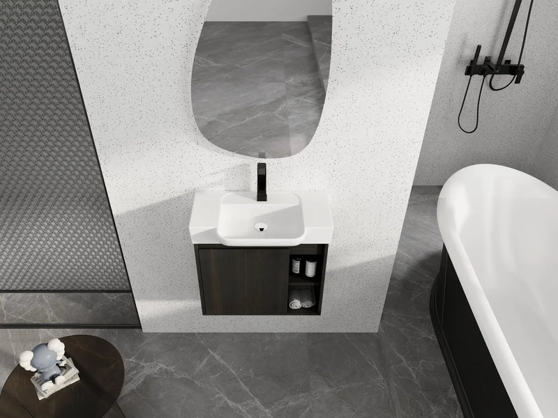 24" Wall-Mounted Bathroom Vanity by HouseOfZazla