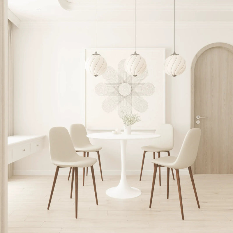 31.5" White Dining Table by HouseOfZazla