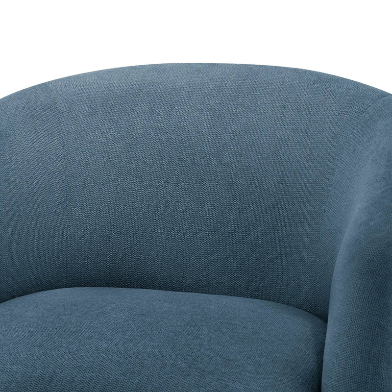 Ardena - Modern Swivel Barrel Chair by HouseOfZazla