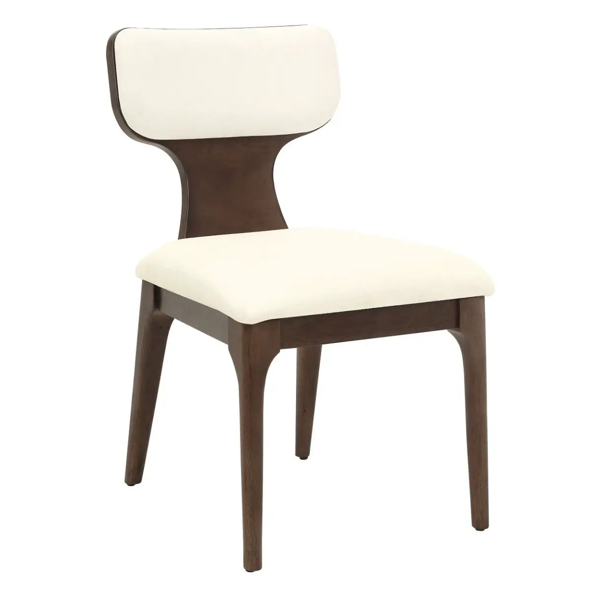 Koen - Side Chair (Set of 2) - Beige / Brown Oak by Unique Piece Furniture