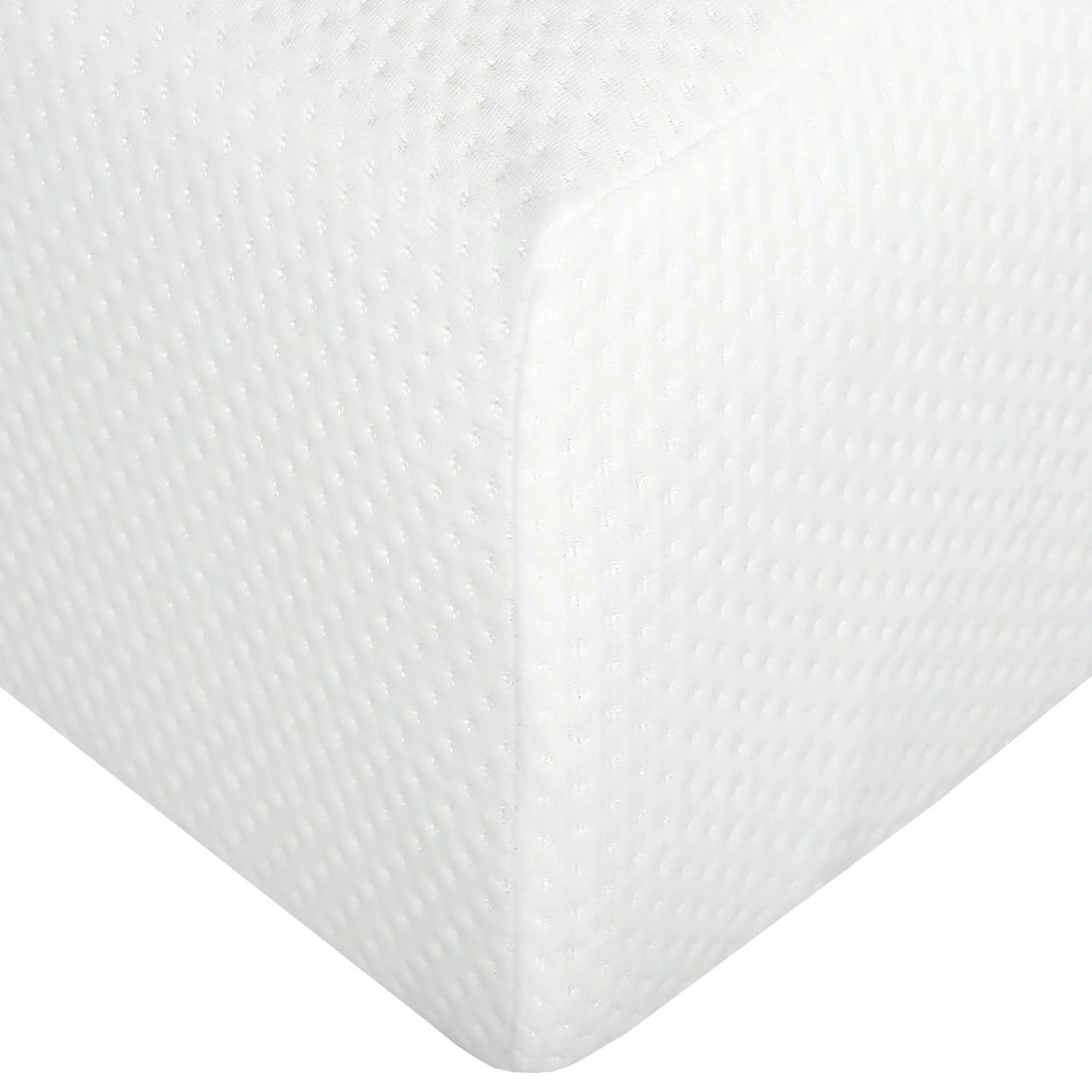 10" Plush Gel Memory Foam Mattress Bed With Cooling Technology, Aloe Vera Cover by Unique Piece Furniture