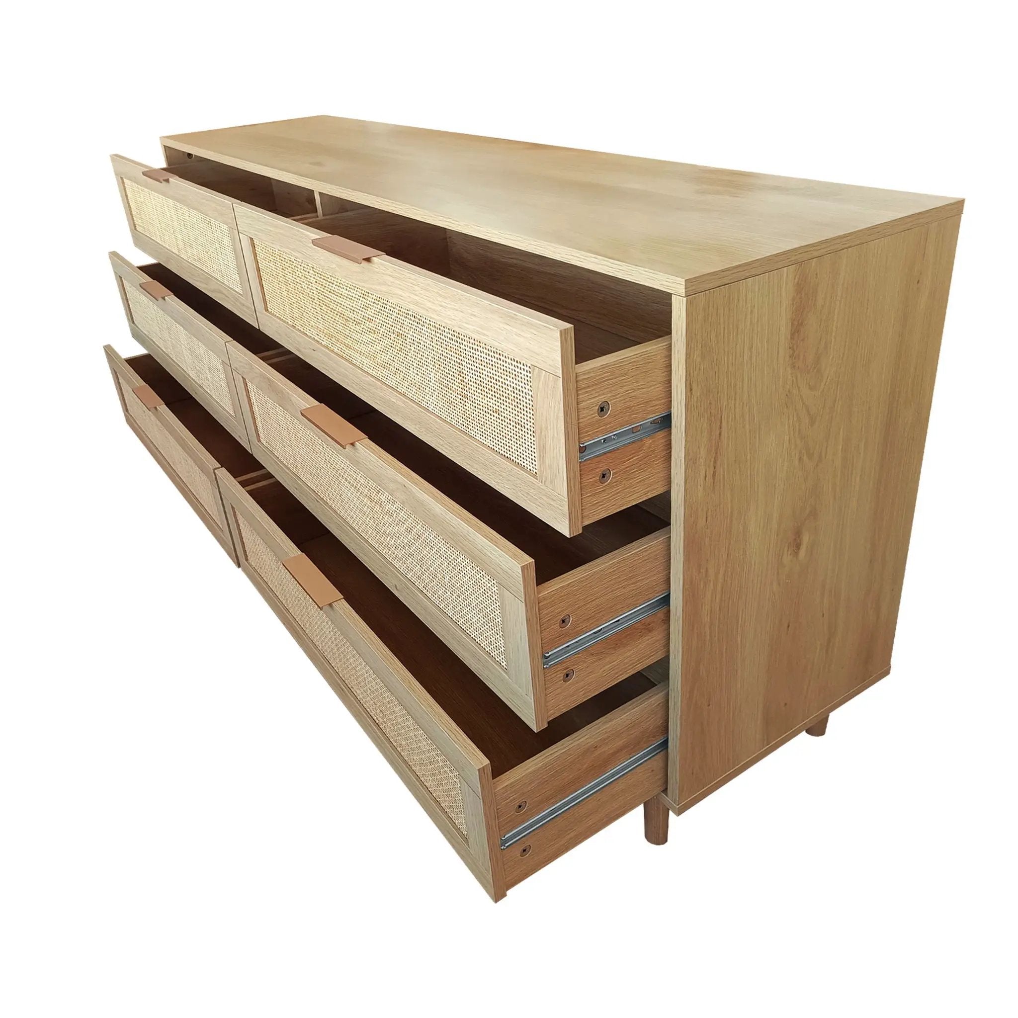 Modern 6 Drawer Storage Cabinet For Bedroom by Unique Piece Furniture