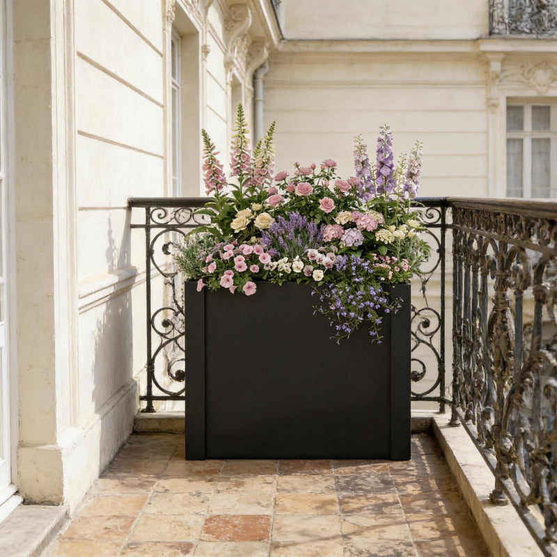 Patio Planter Box, Raised Garden Bed by HouseOfZazla
