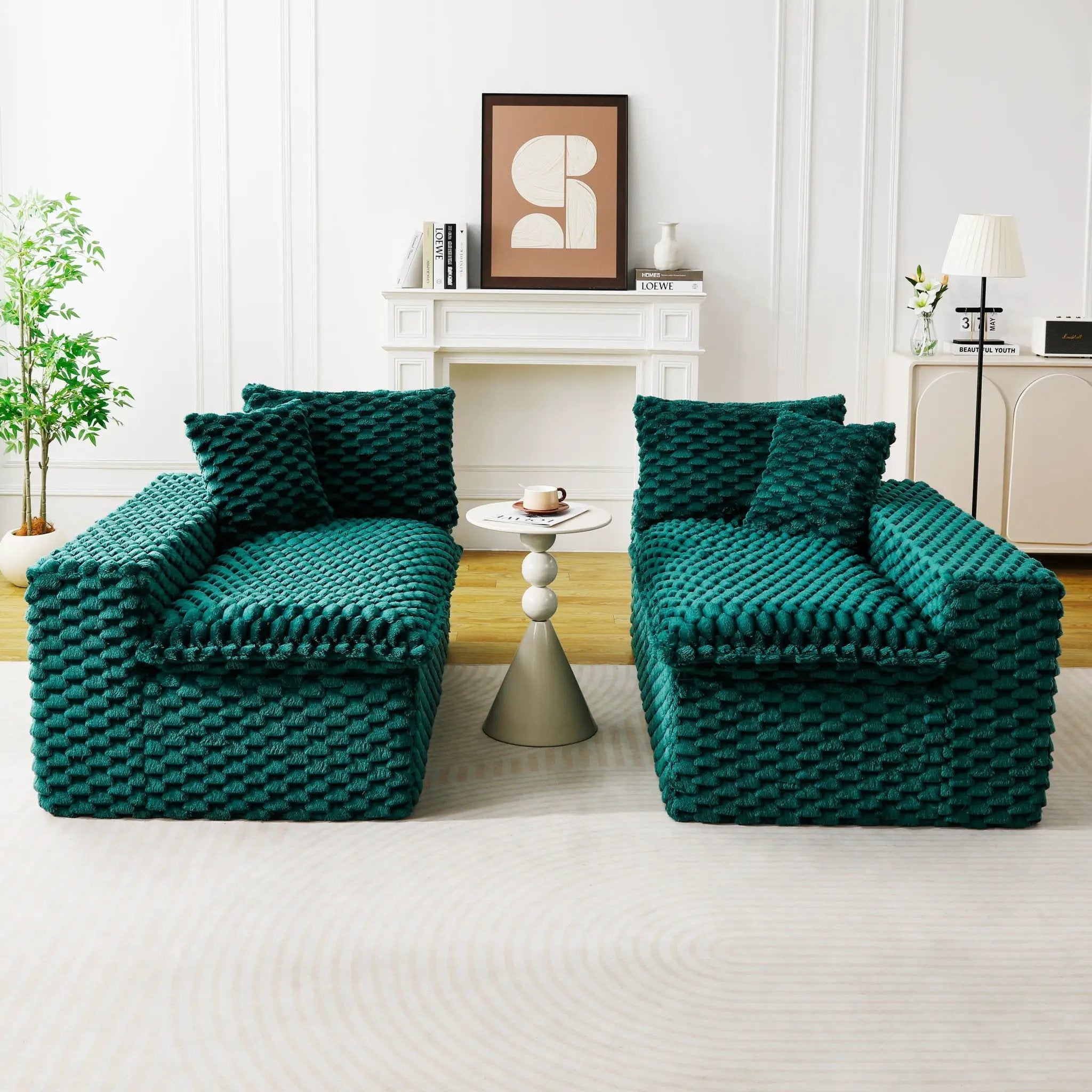 Multifunctional Sofa, Side-By-Side Or Facing Each Other by Unique Piece Furniture