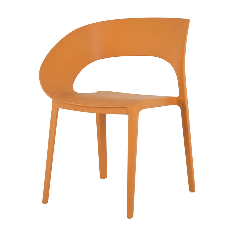 4 Piece Set Of Modern Designed Single Chairs With Round Table by Unique Piece Furniture