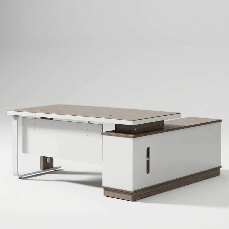 Halley · Modern L-Shaped Desk by Arc Grove