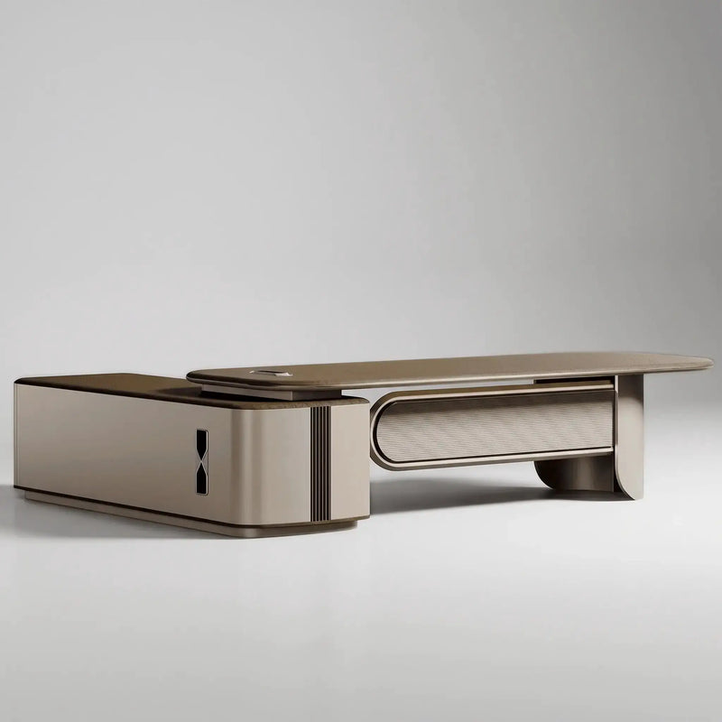 Secord · Modern L-Shaped Executive Desk by Arc Grove