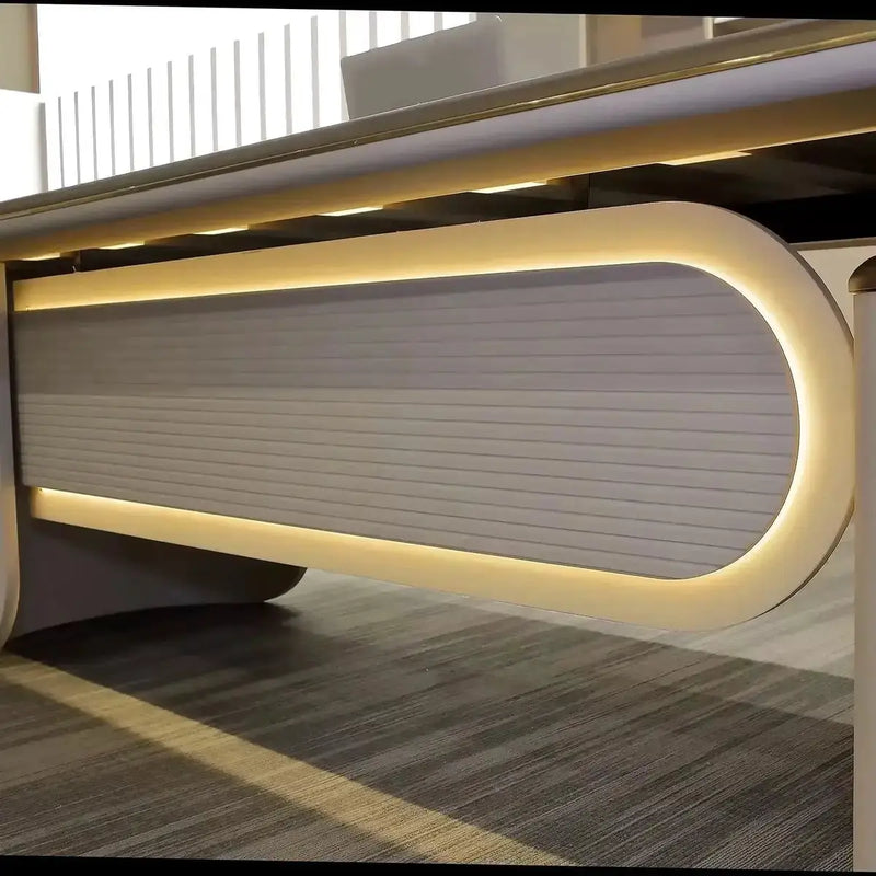 Secord · Modern L-Shaped Executive Desk by Arc Grove