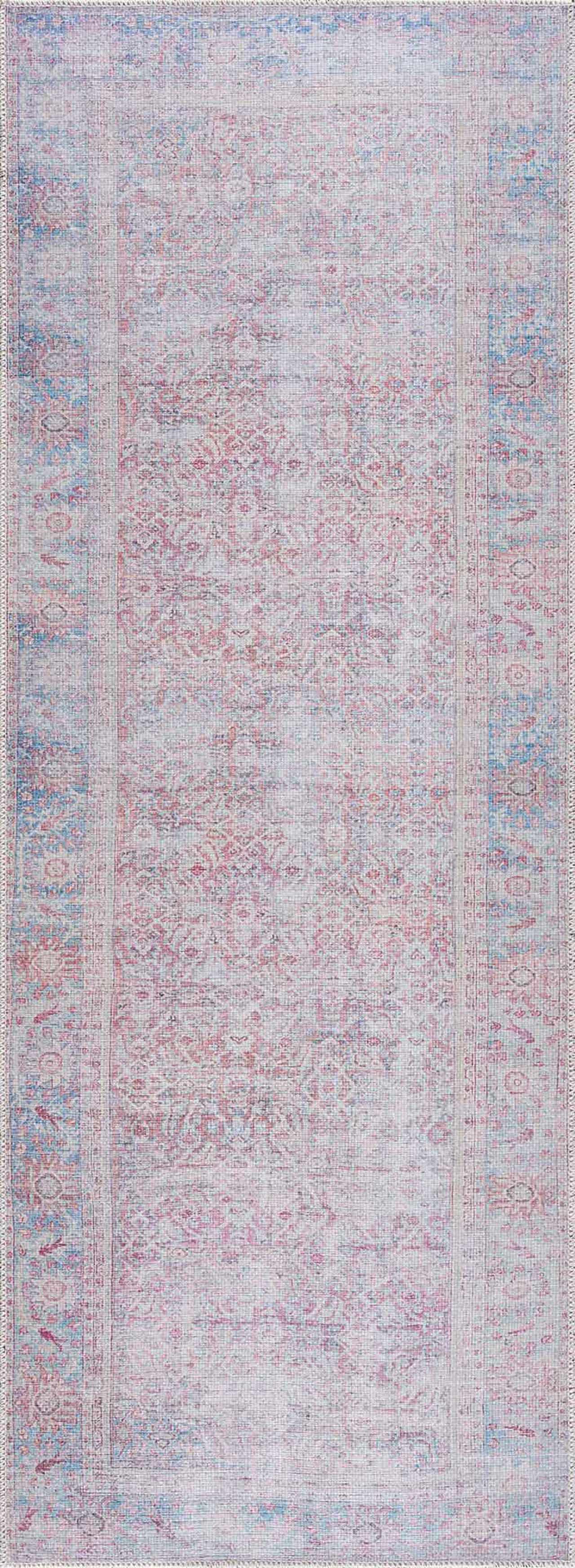 Dare Distressed Washable Rug - Clearance by Boutique Rugs