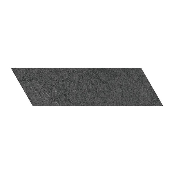 Dark Flow Matte Gramma 72 Stone Look Porcelain Tiles 19 39/64x6 21/32