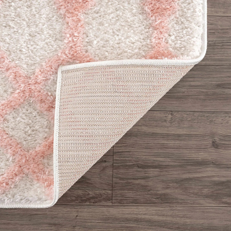 Darva Pink Plush Area Carpet by Boutique Rugs